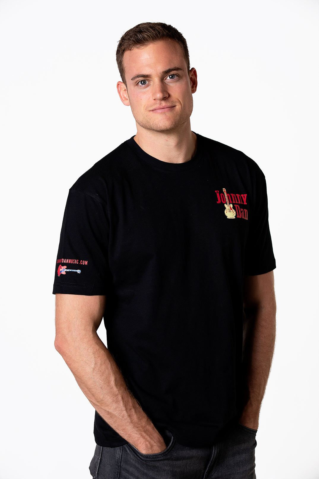 Men's Johnny Dan Black T