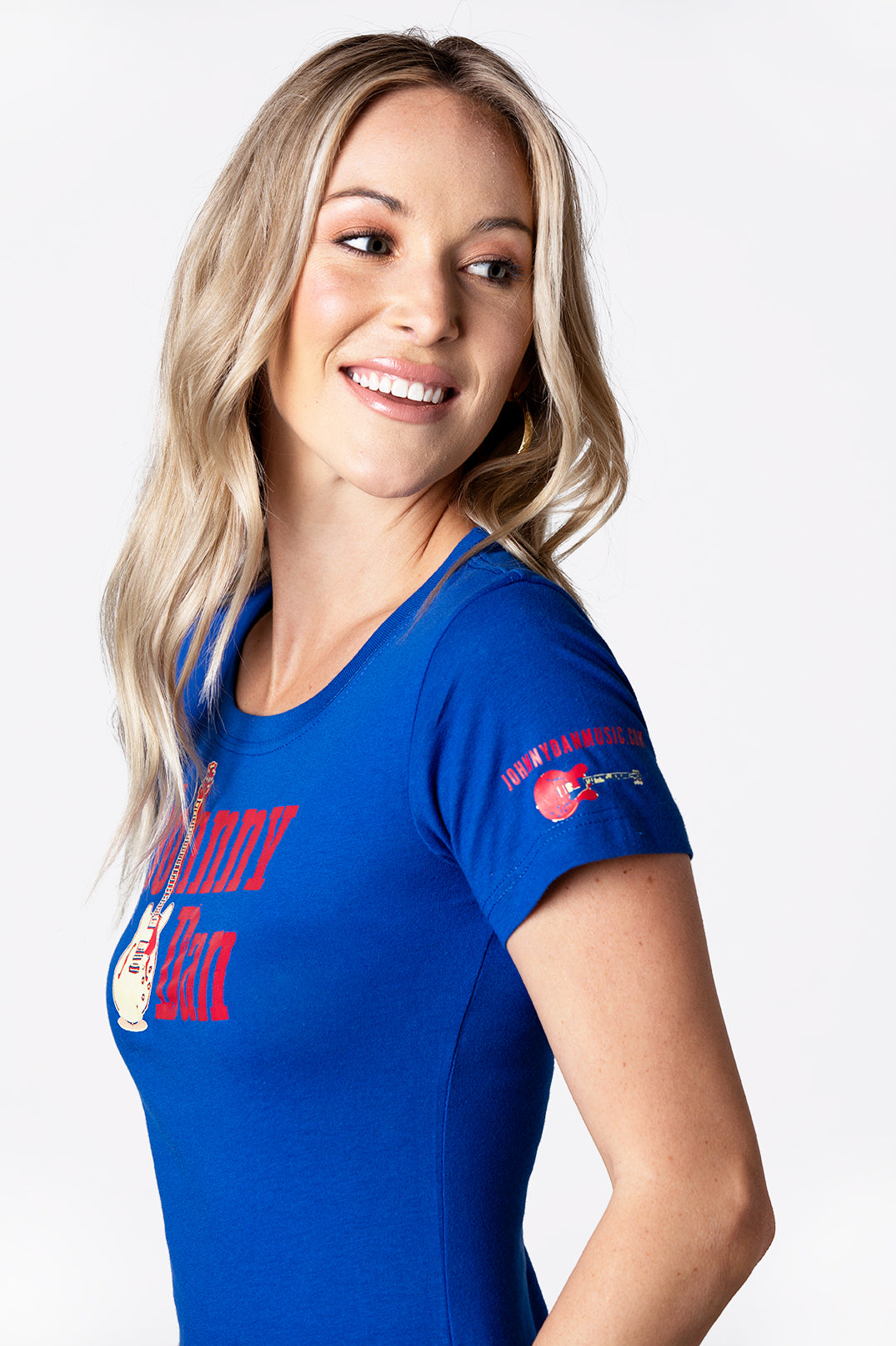 Women's Johnny Dan American by Birth Blue T