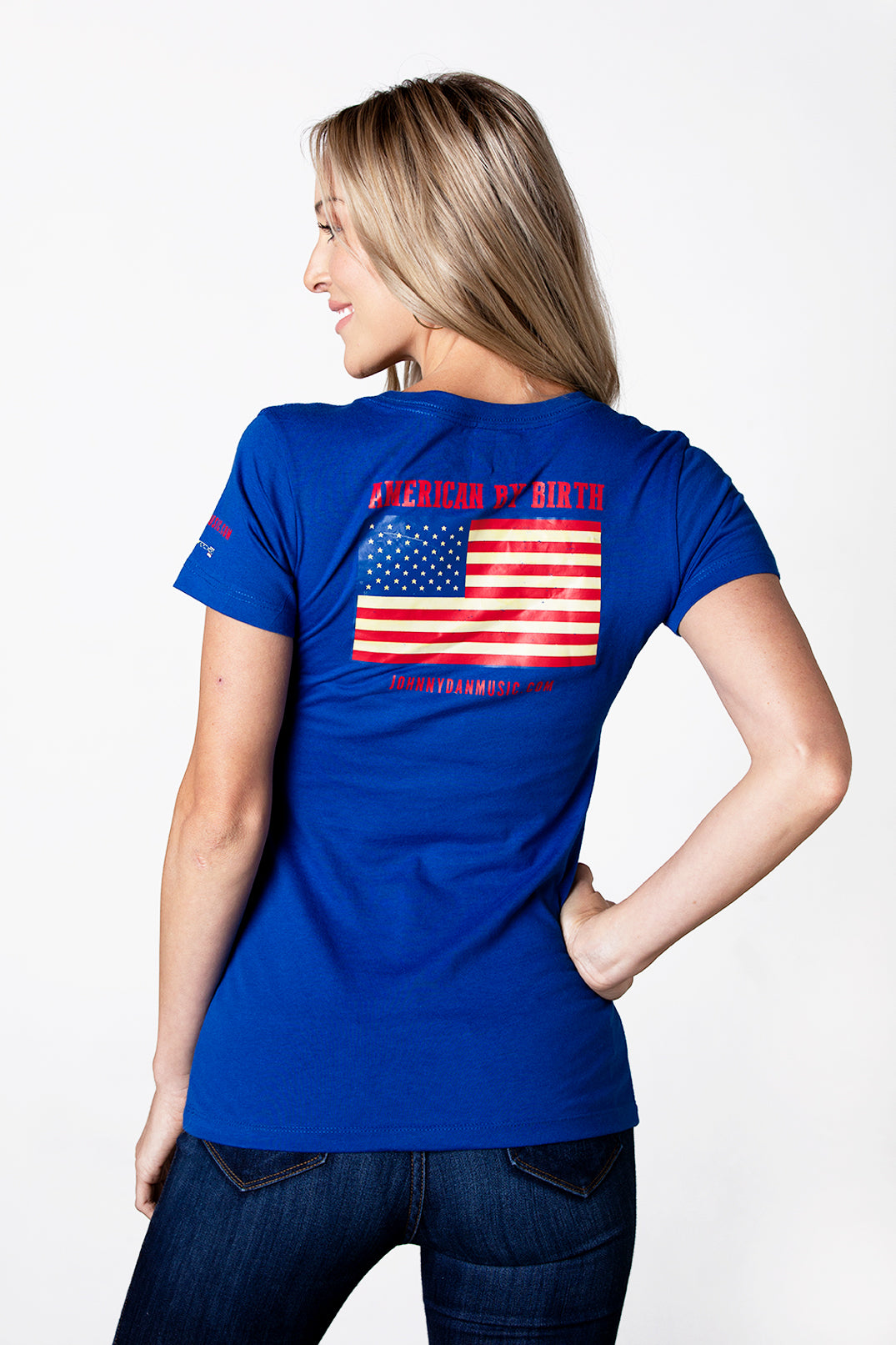 Women's Johnny Dan American by Birth Blue T