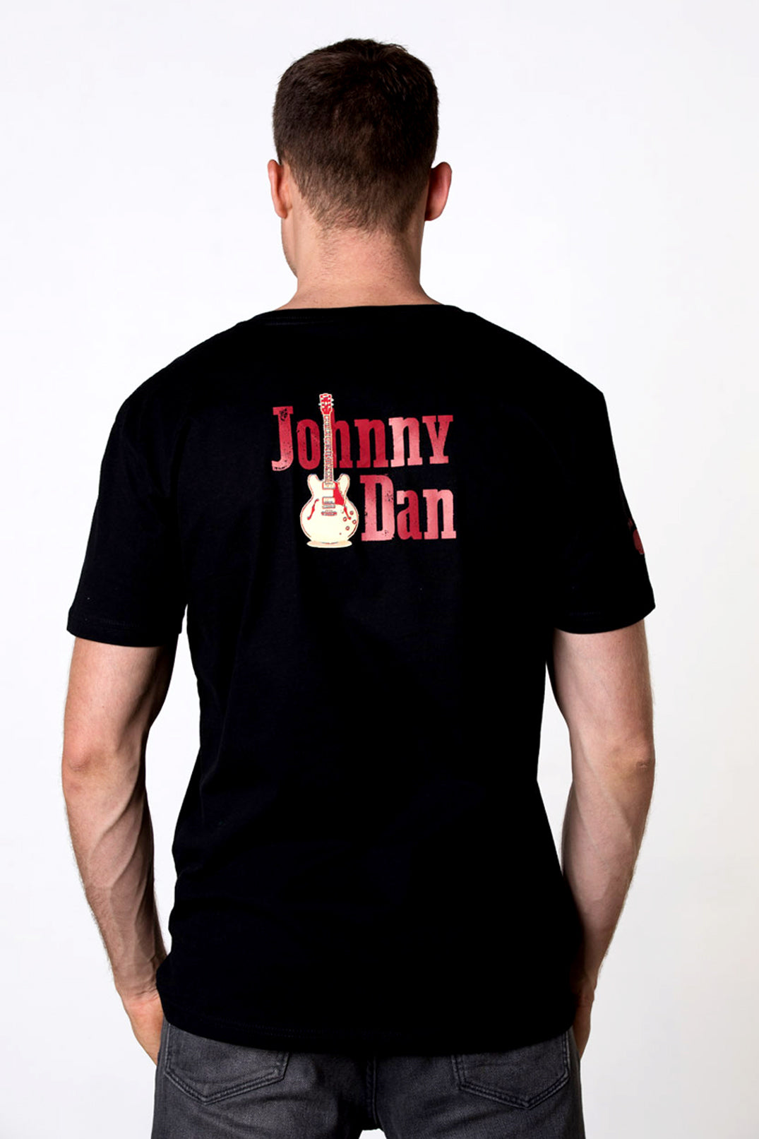 Men's Johnny Dan Black V Neck