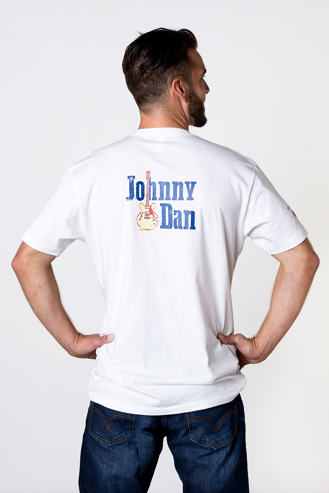 Men's Johnny Dan White T